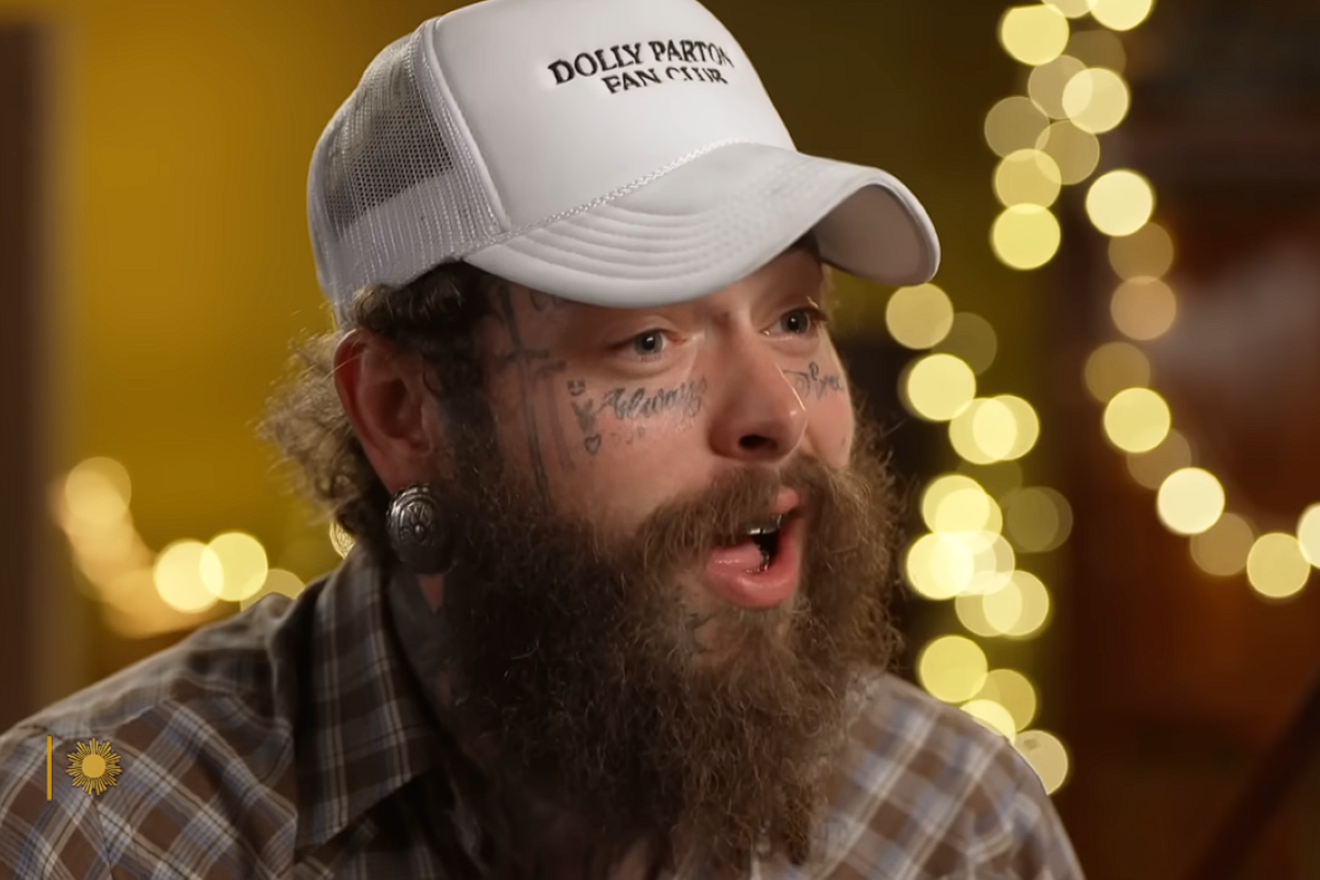 post malone being interviewed