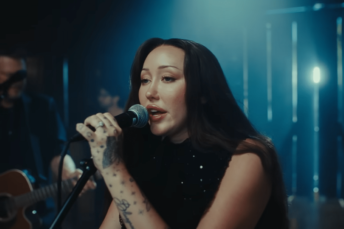 Noah Cyrus in the music video for "New Country"