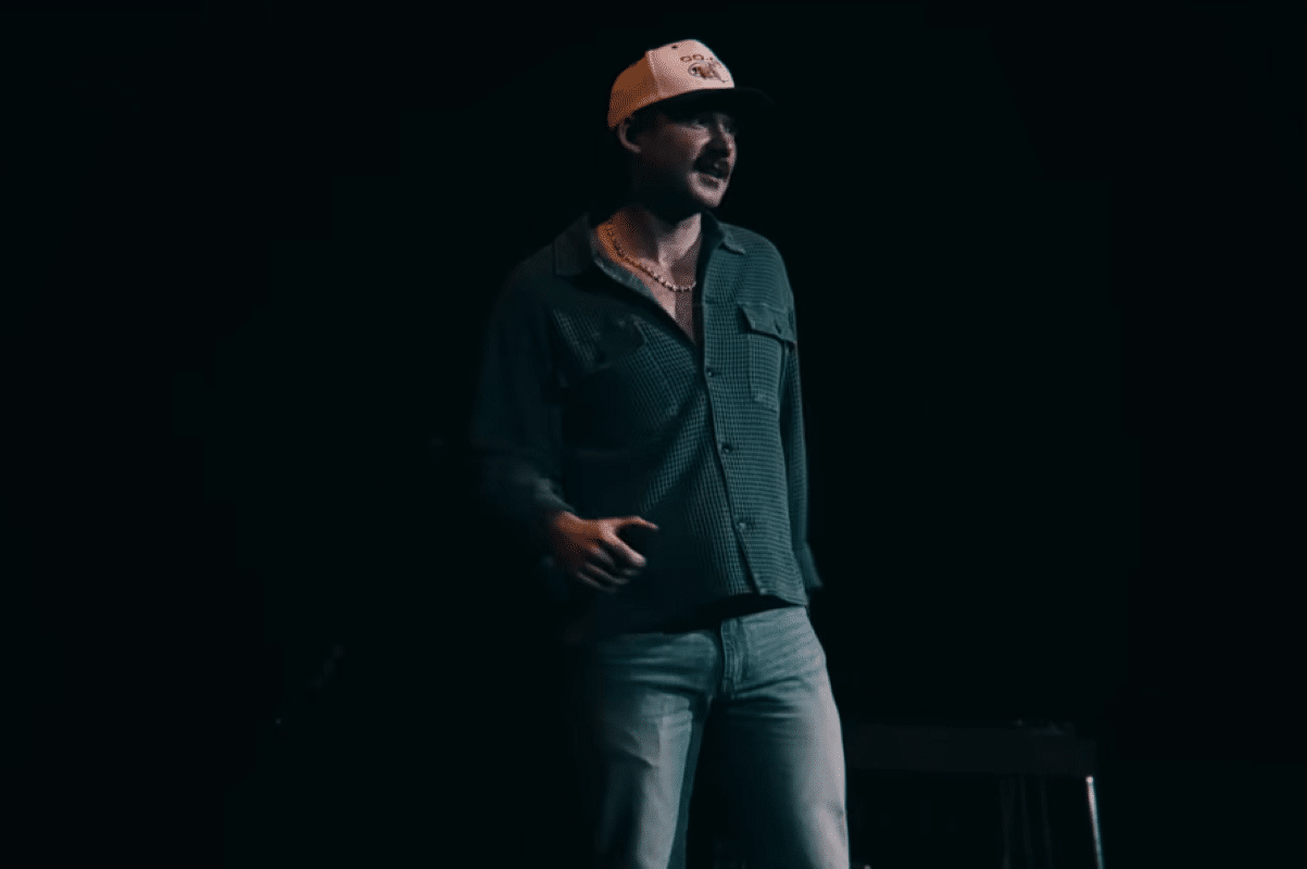 Morgan Wallen on stage